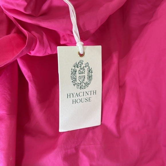 HYACINTH House From Tuckernuck NWT Pink Ruffle Sleeve Tie Back Bow Dress - Picture 13 of 15
